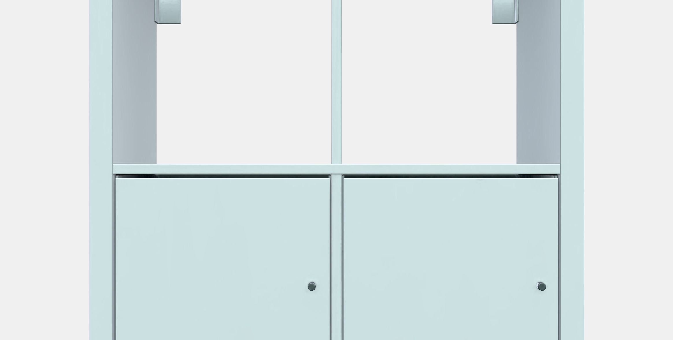 KALLAX Shelving unit with doors 2 Low-poly 3D model_11