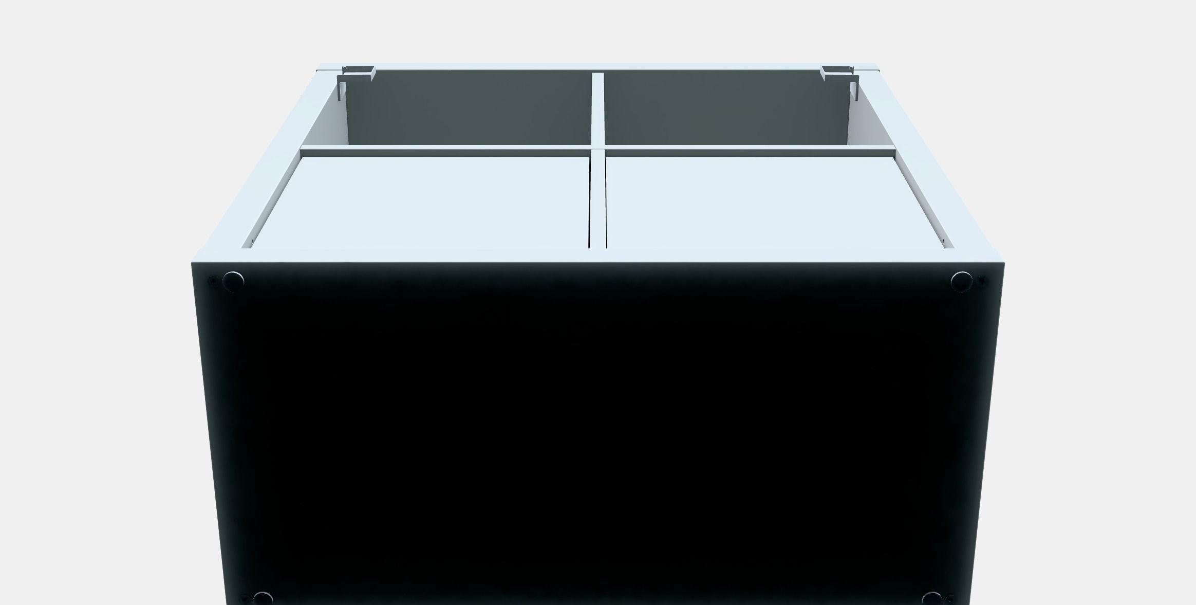 KALLAX Shelving unit with doors 2 Low-poly 3D model_8