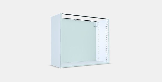 HAVSTA Shelving unit with plinth Low-poly 3D model