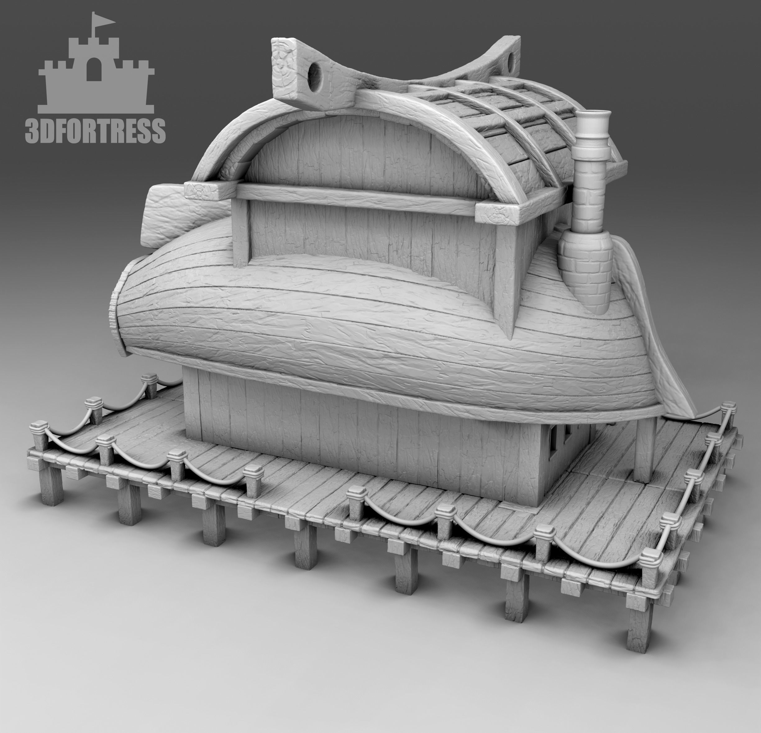 Pier- 3D print model_3