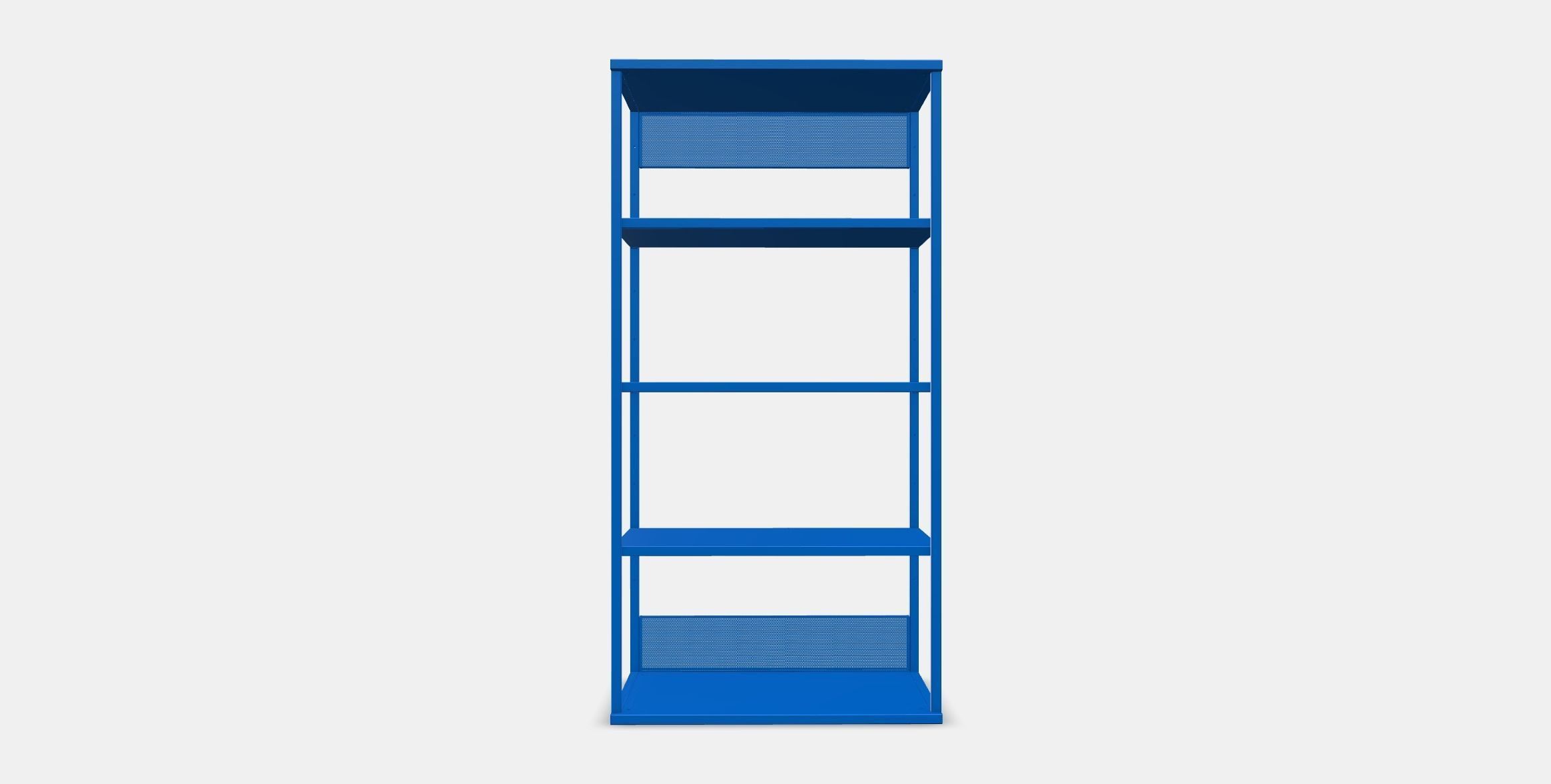 PLATSA Open shelving unit Low-poly 3D model_10