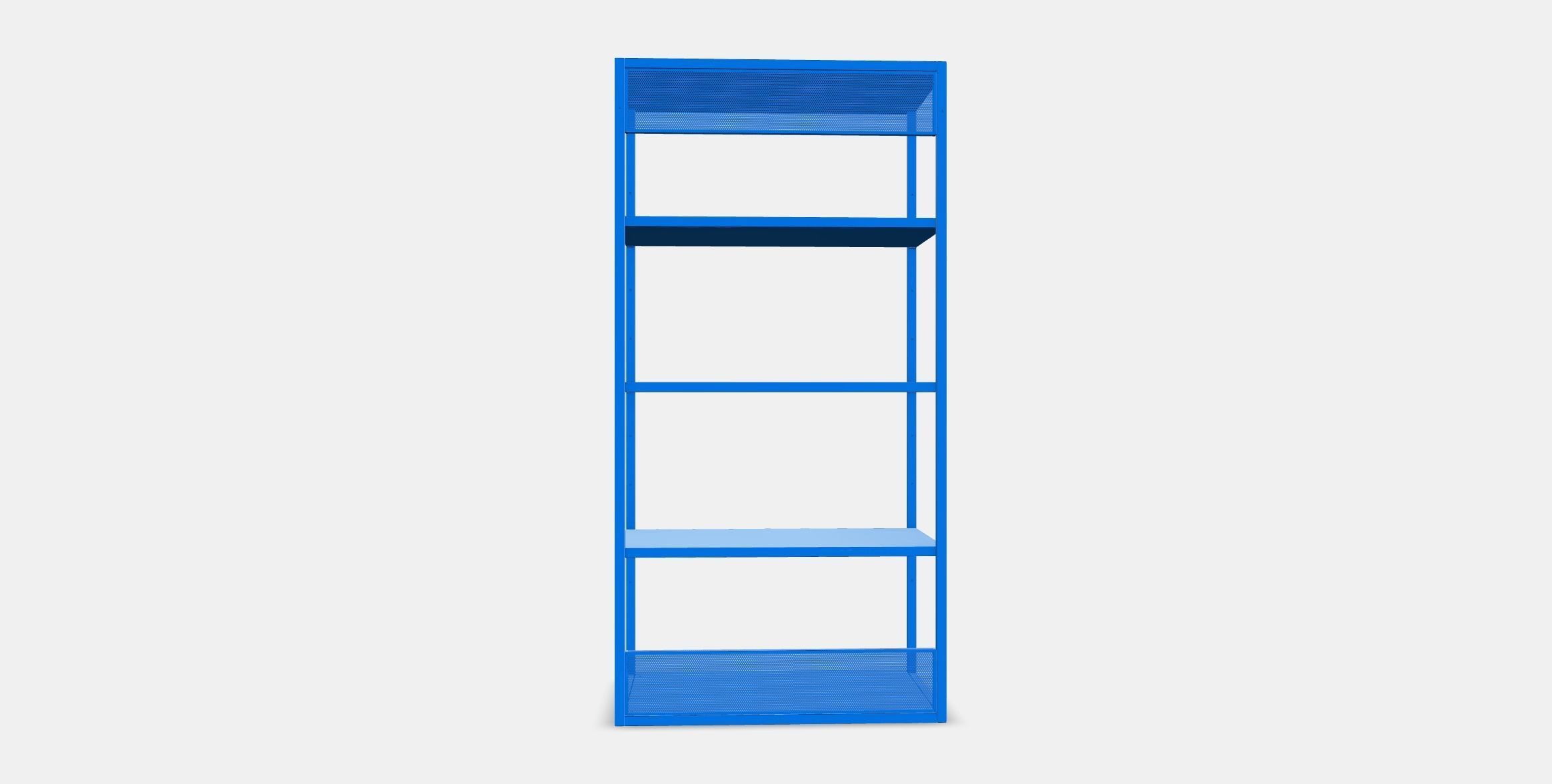 PLATSA Open shelving unit Low-poly 3D model_14
