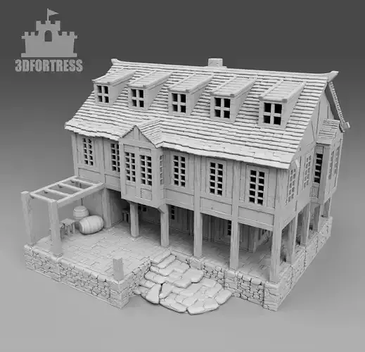 A large tavern 3D print model