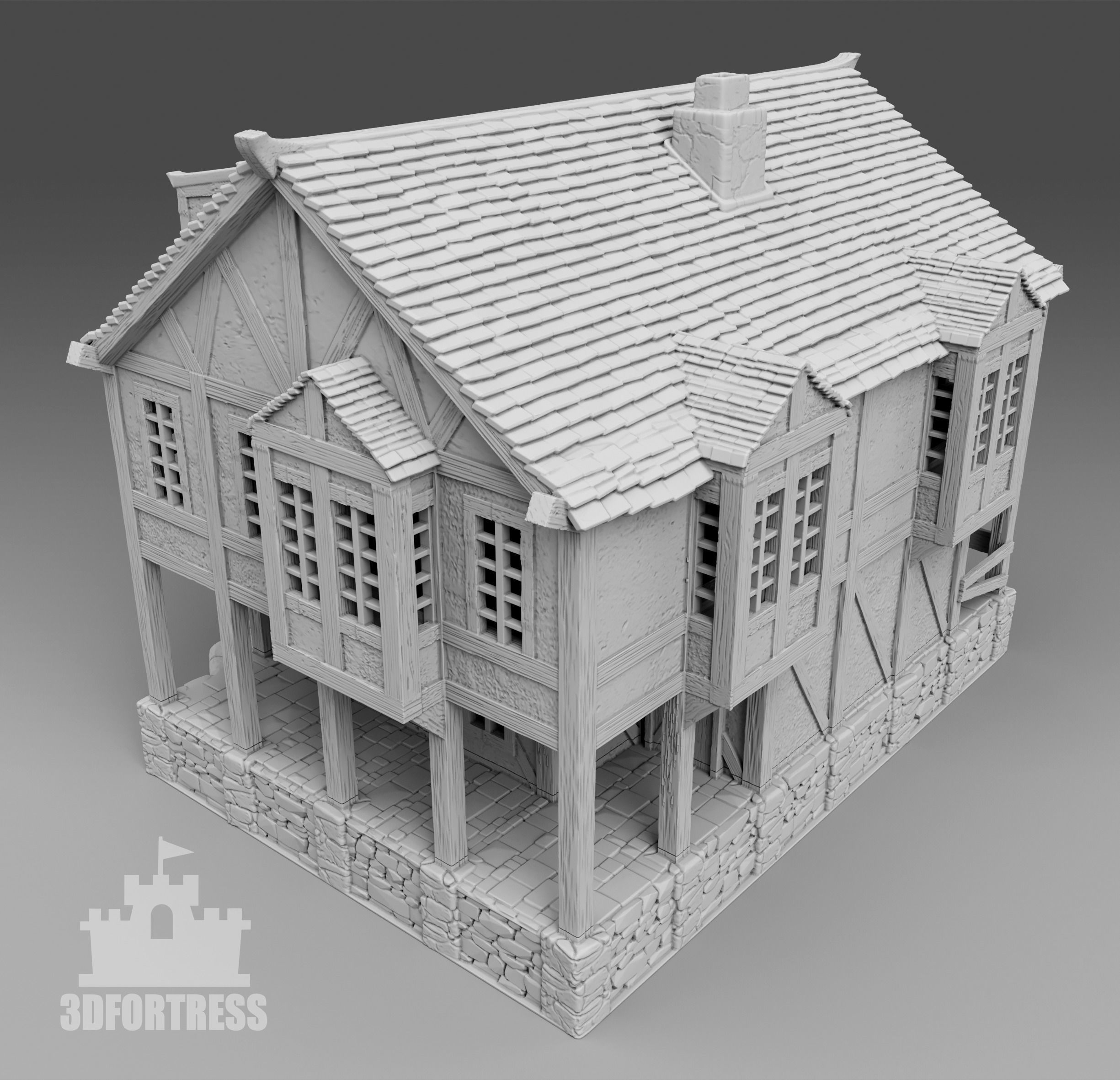 A large tavern 3D print model_2