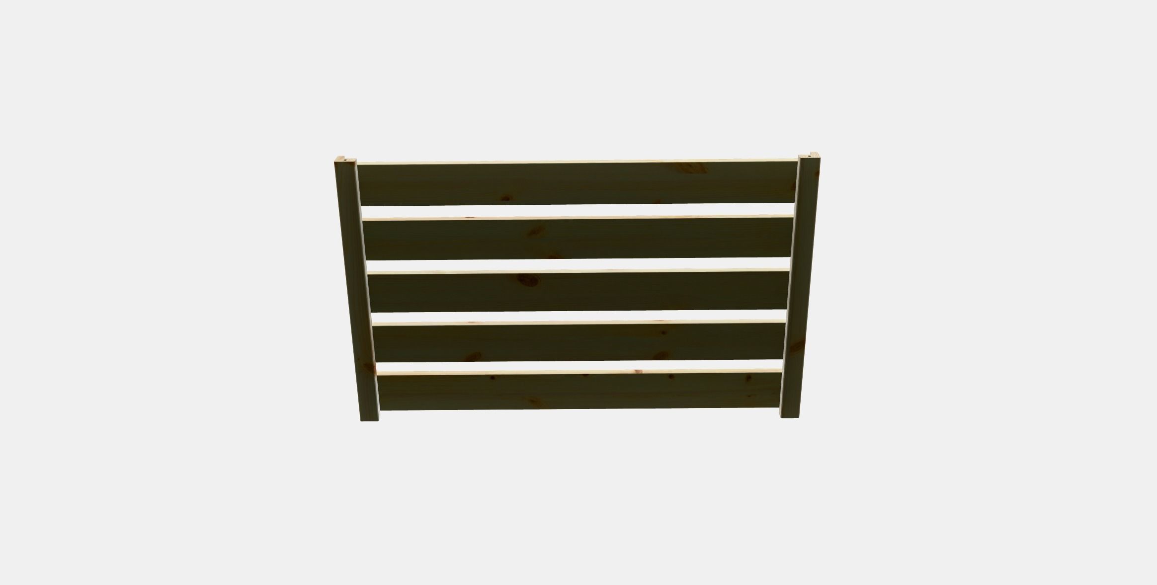 HEJNE Shelf 1 Low-poly 3D model_7