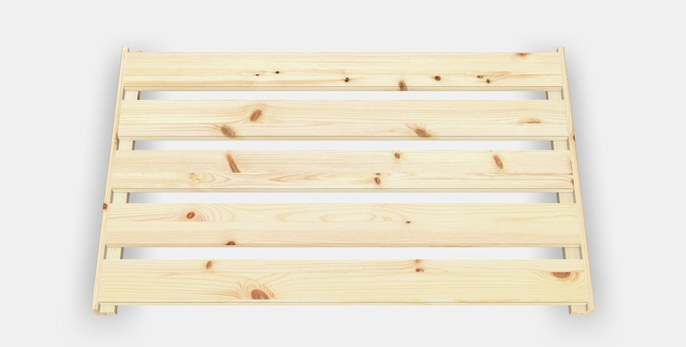 HEJNE Shelf 1 Low-poly 3D model_4