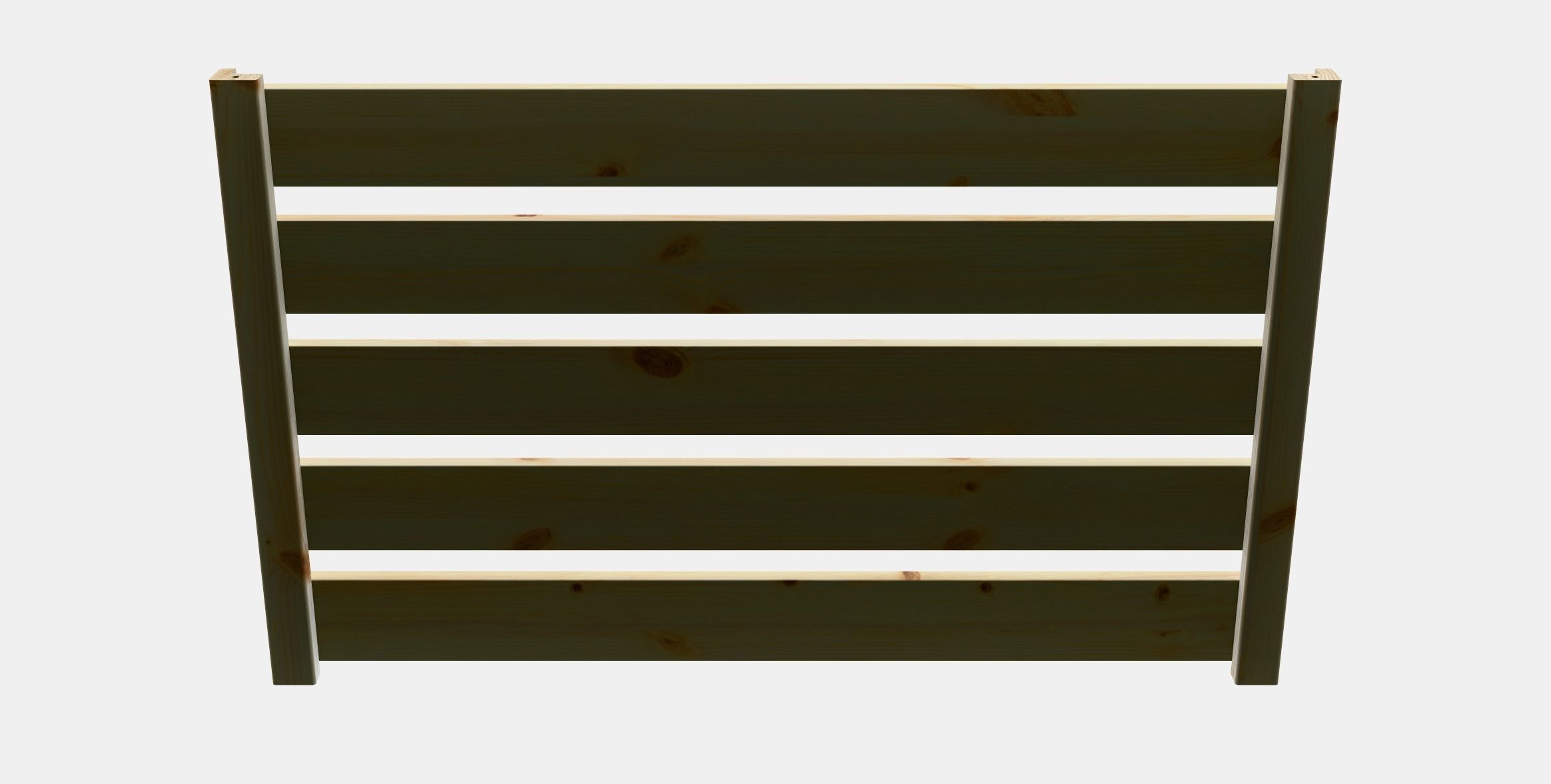 HEJNE Shelf 1 Low-poly 3D model_9