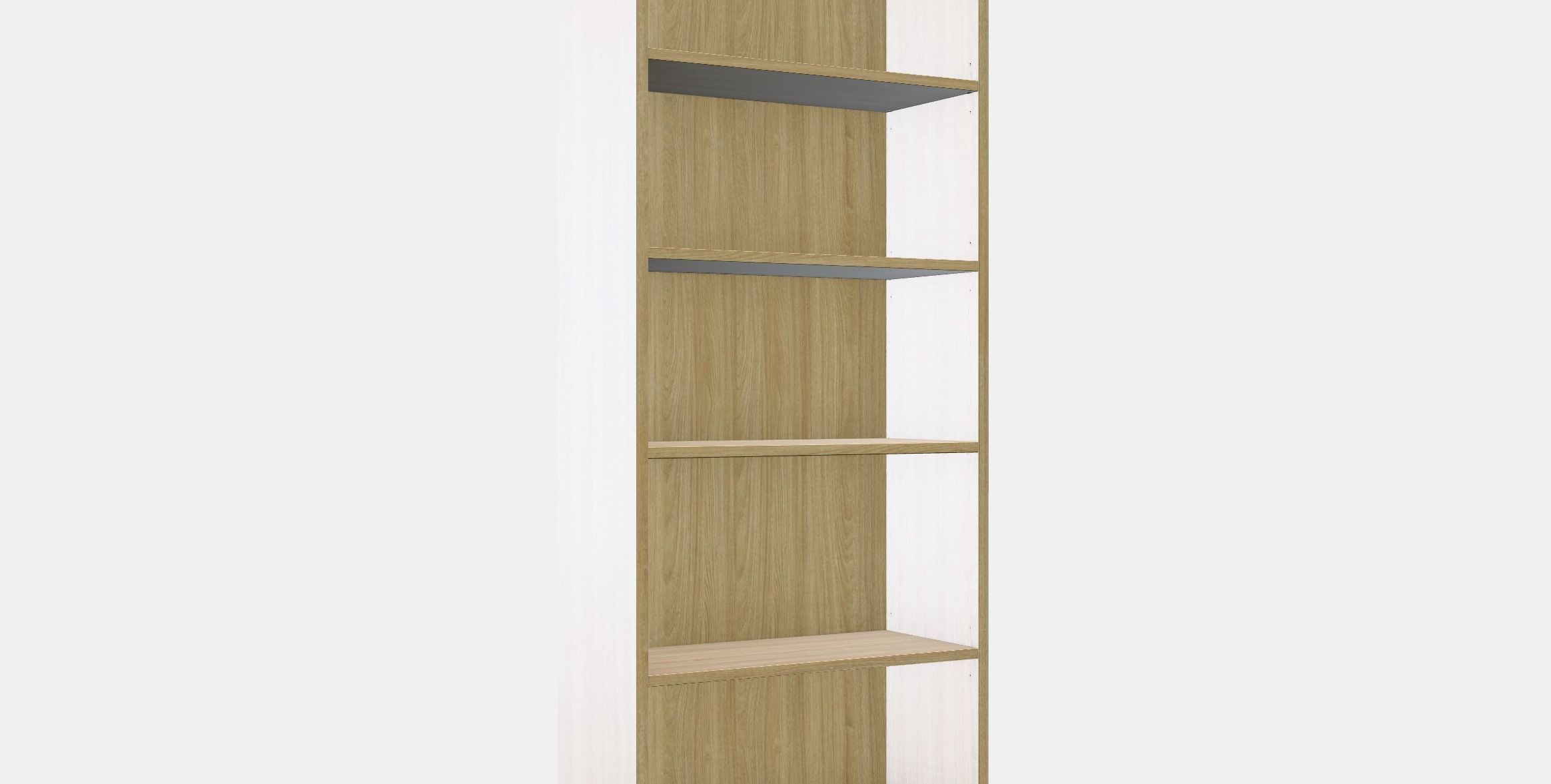 TONSTAD Bookcase Low-poly 3D model_9