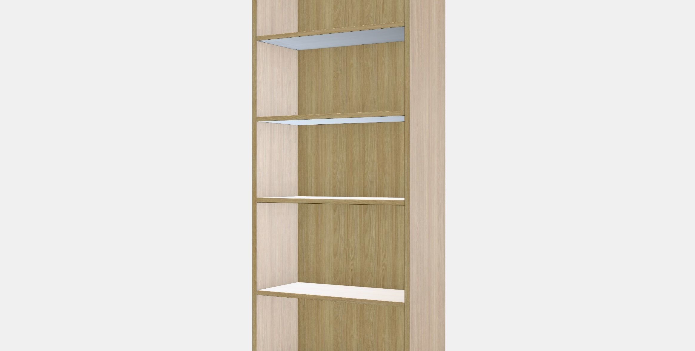 TONSTAD Bookcase Low-poly 3D model_14