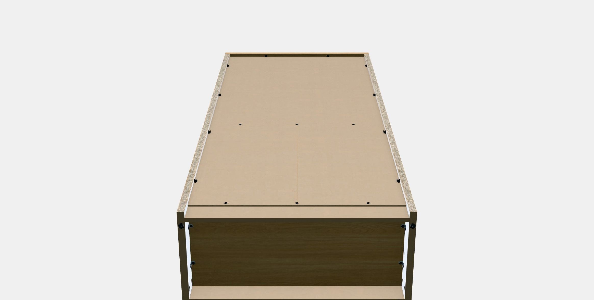 TONSTAD Bookcase Low-poly 3D model_8