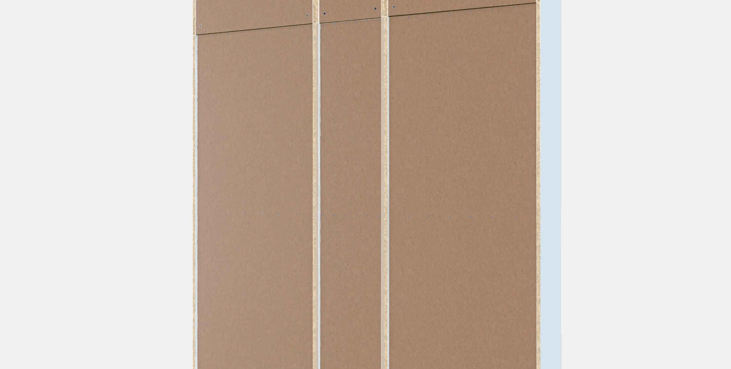 BILLY - OXBERG Bookcase 7 Low-poly 3D model_12