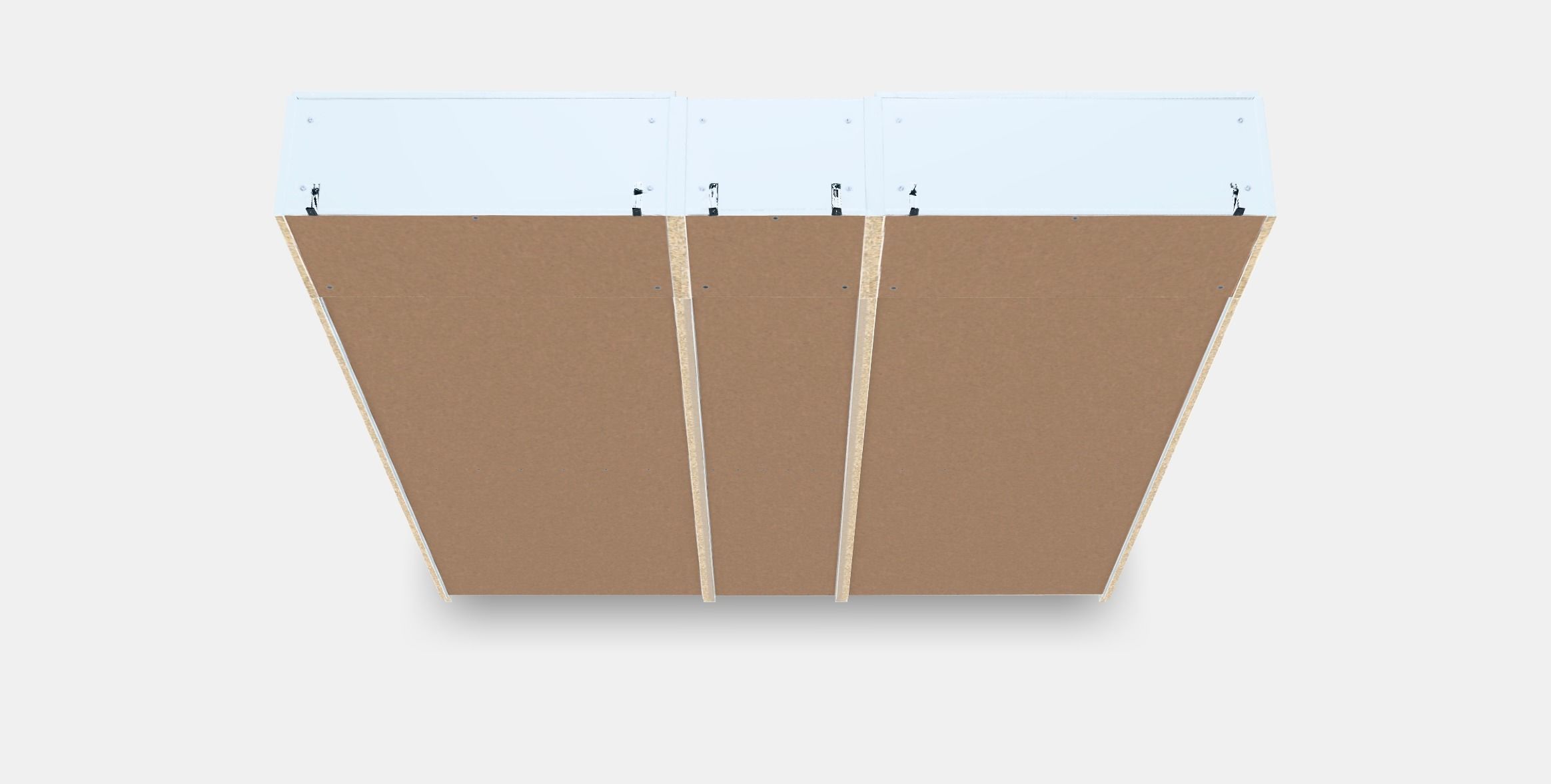 BILLY - OXBERG Bookcase 7 Low-poly 3D model_3