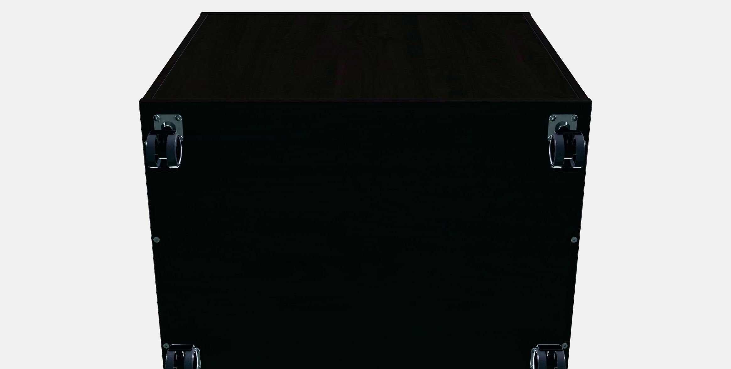 ALEX Drawer unit on castors 7 Low-poly 3D model_8