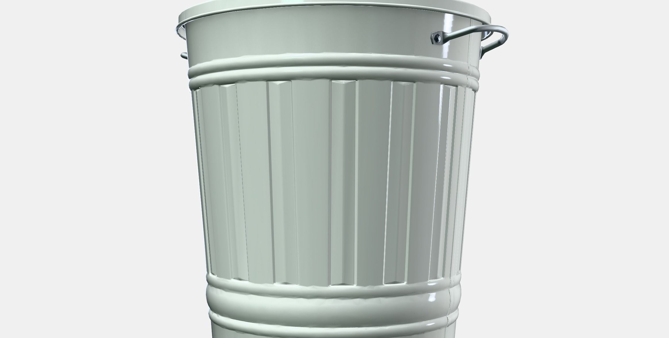 KNODD Bin with lid 2 Low-poly 3D model_12