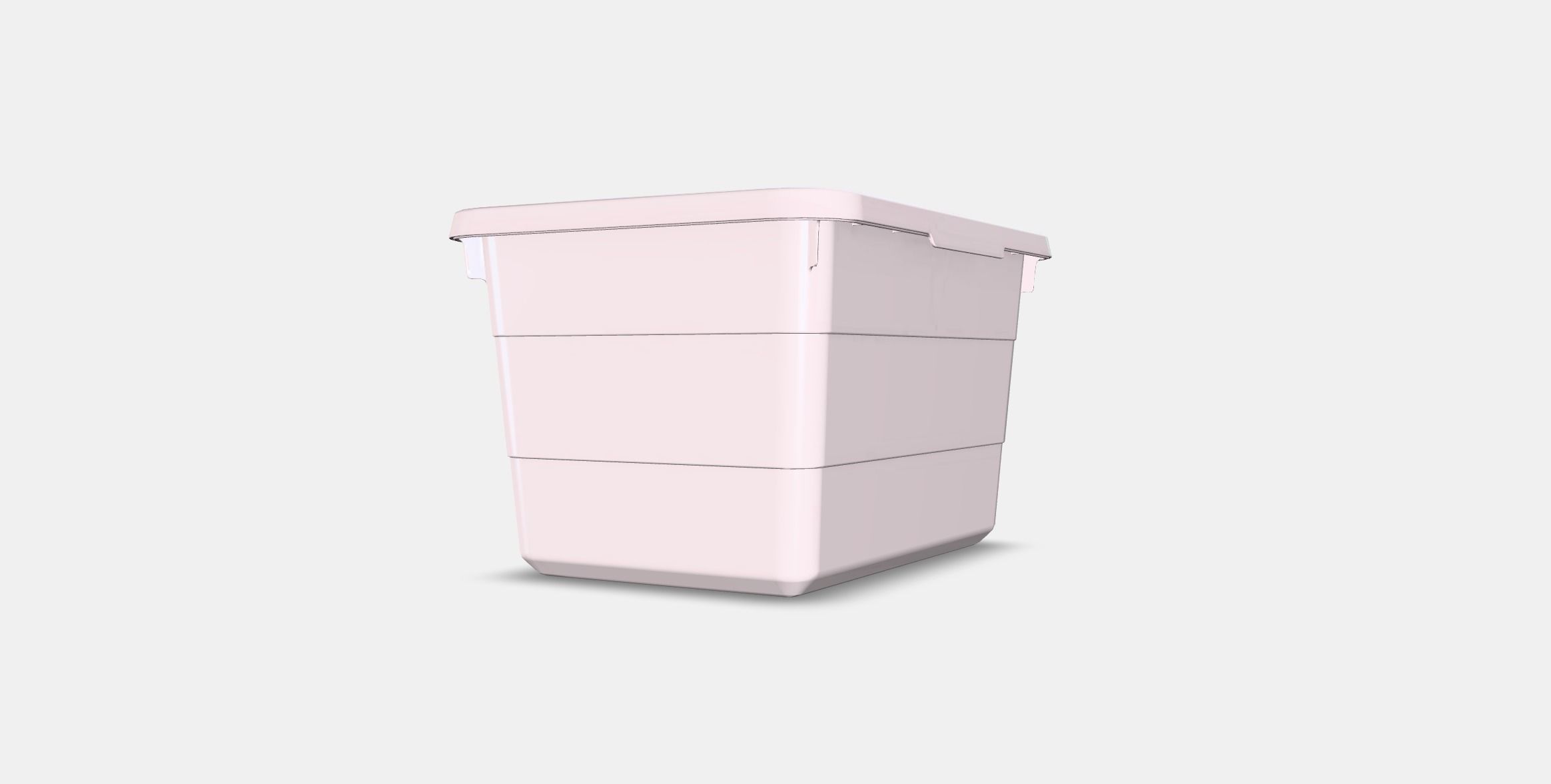 SOCKERBIT Box with lid 4 Low-poly 3D model_5