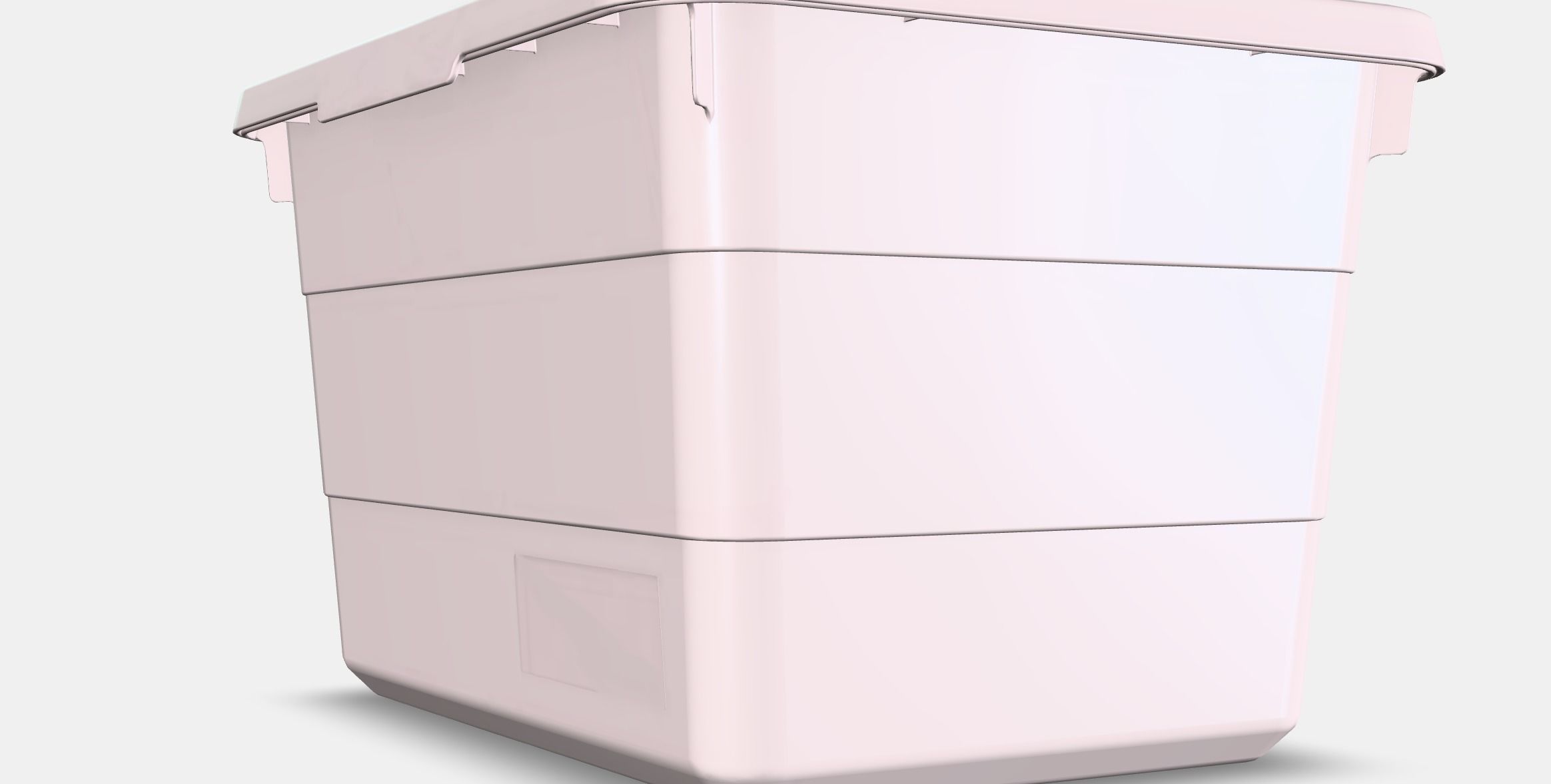 SOCKERBIT Box with lid 4 Low-poly 3D model_2