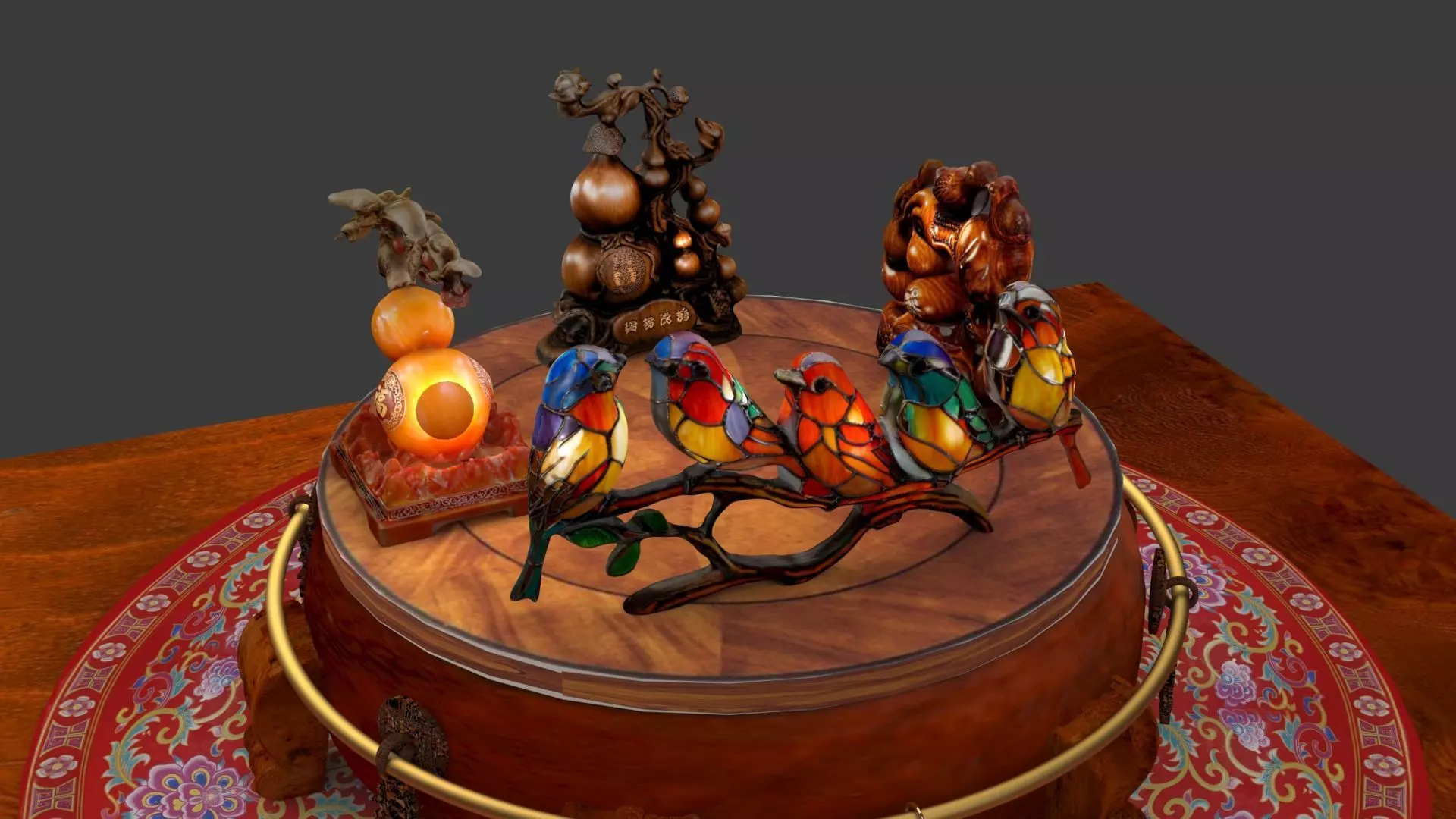 Chinese gourd 3D model