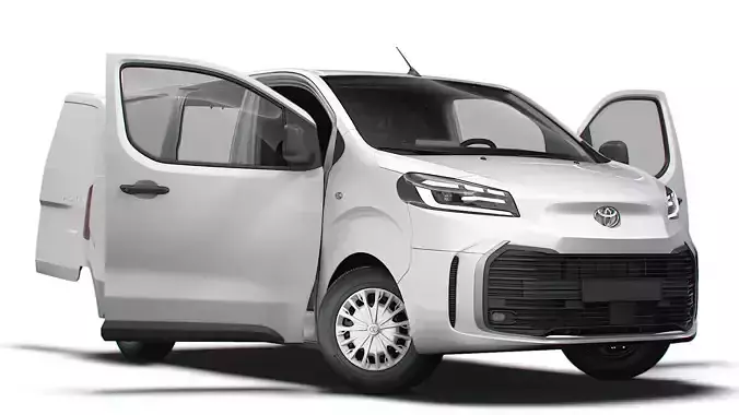 Toyota ProACE Electric L1 HQ Interior 2024 3D model