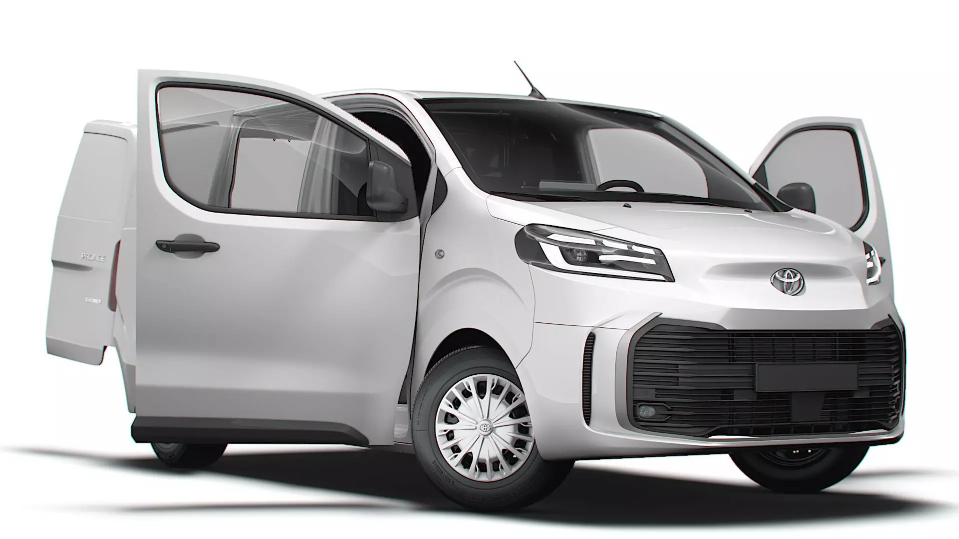 Toyota ProACE Electric L1 HQ Interior 2024 3D model