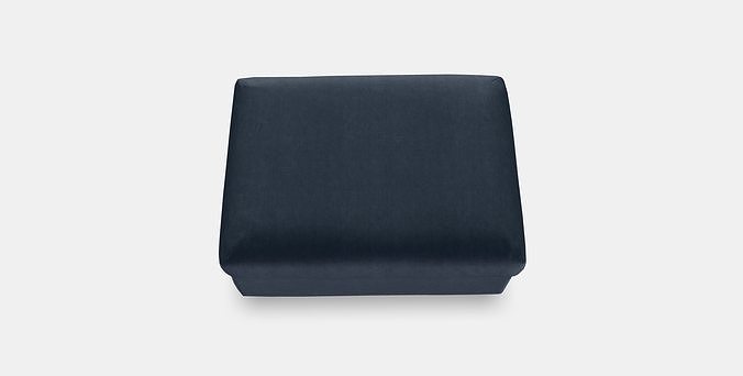 VIMLE Footstool with storage Low-poly 3D model
