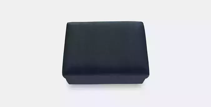 VIMLE Footstool with storage Low-poly 3D model