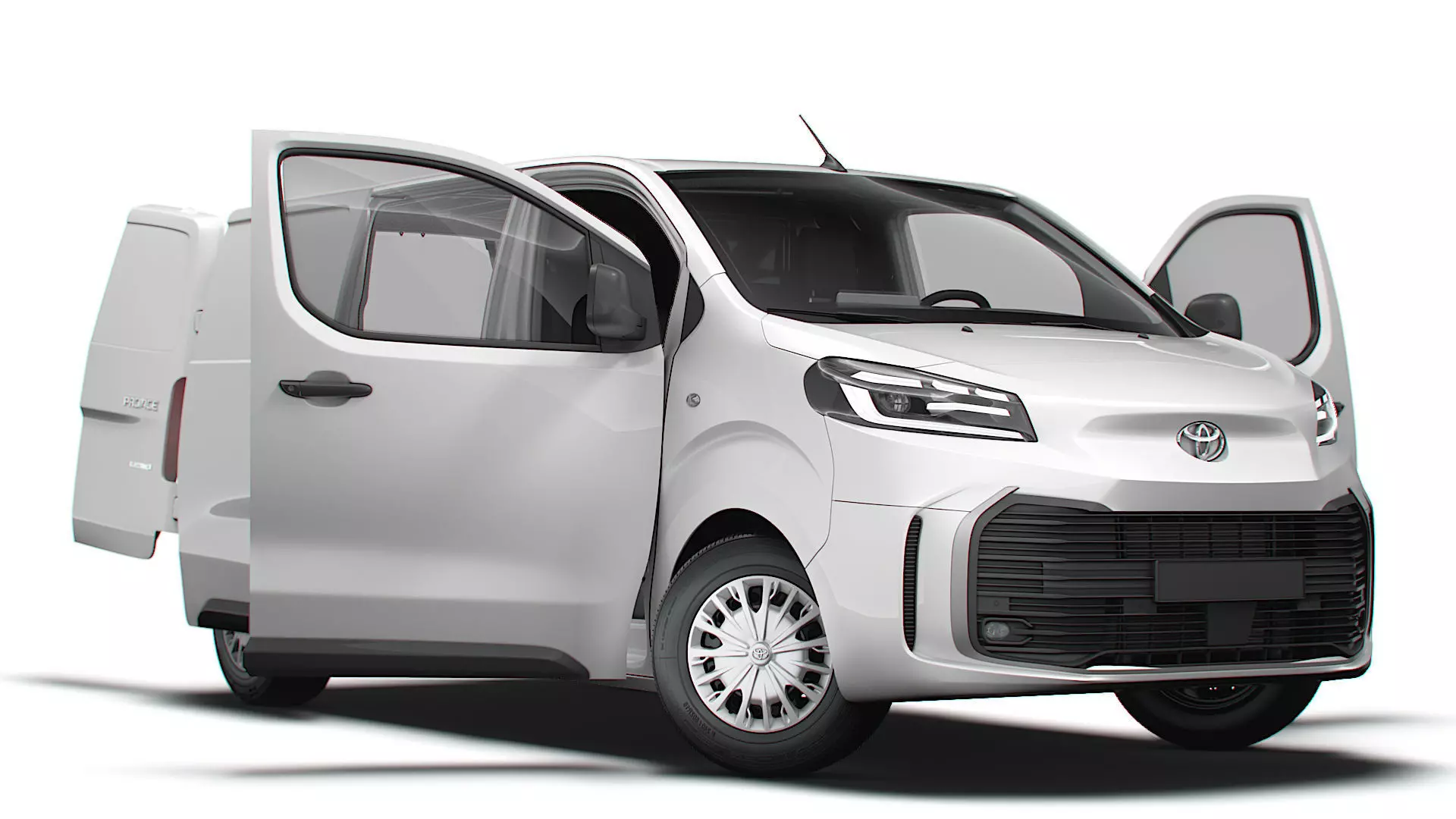 Toyota ProACE Electric L2 HQ Interior 2024 3D model