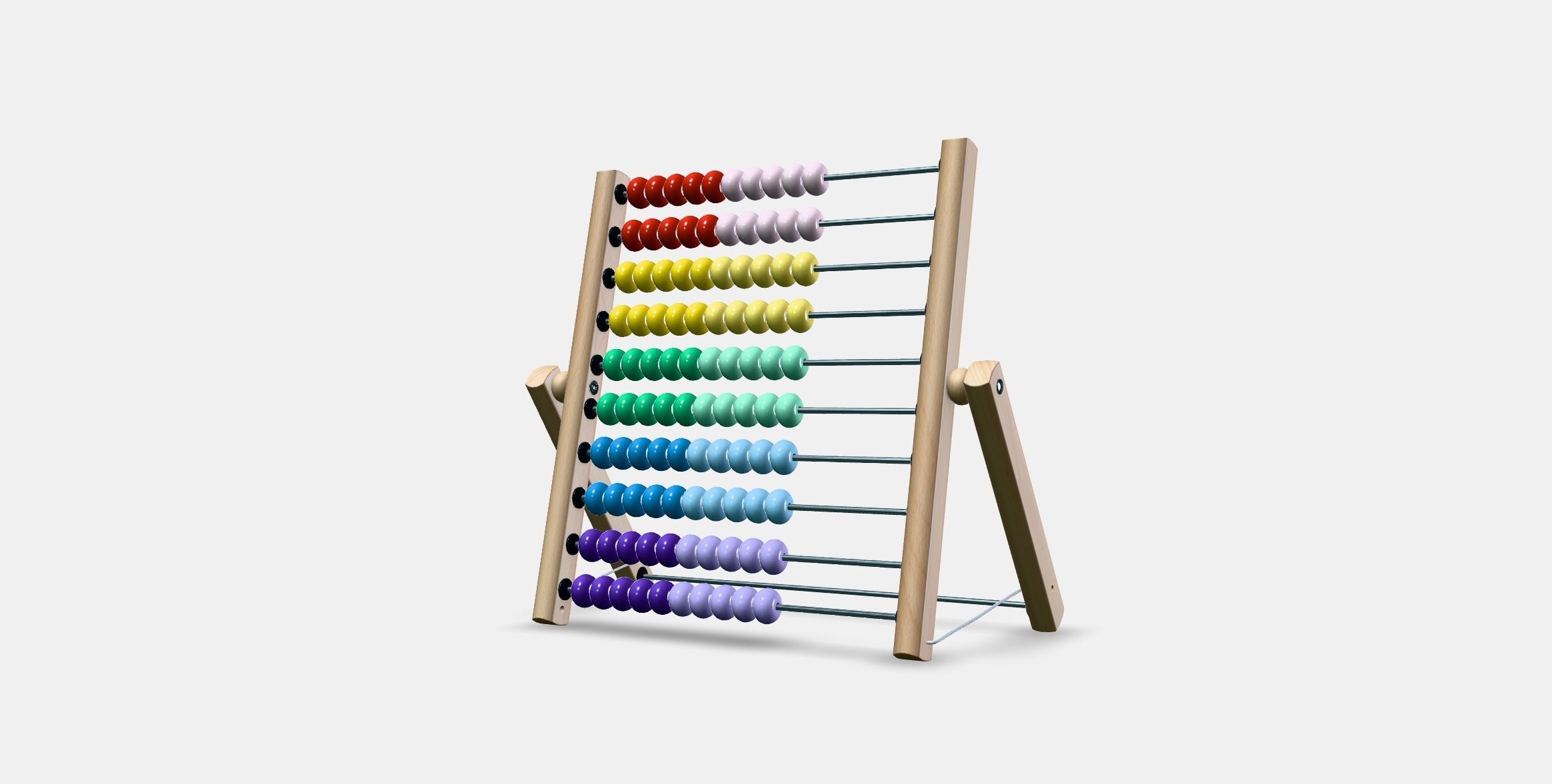 UNDERHALLA Abacus Low-poly 3D model_12