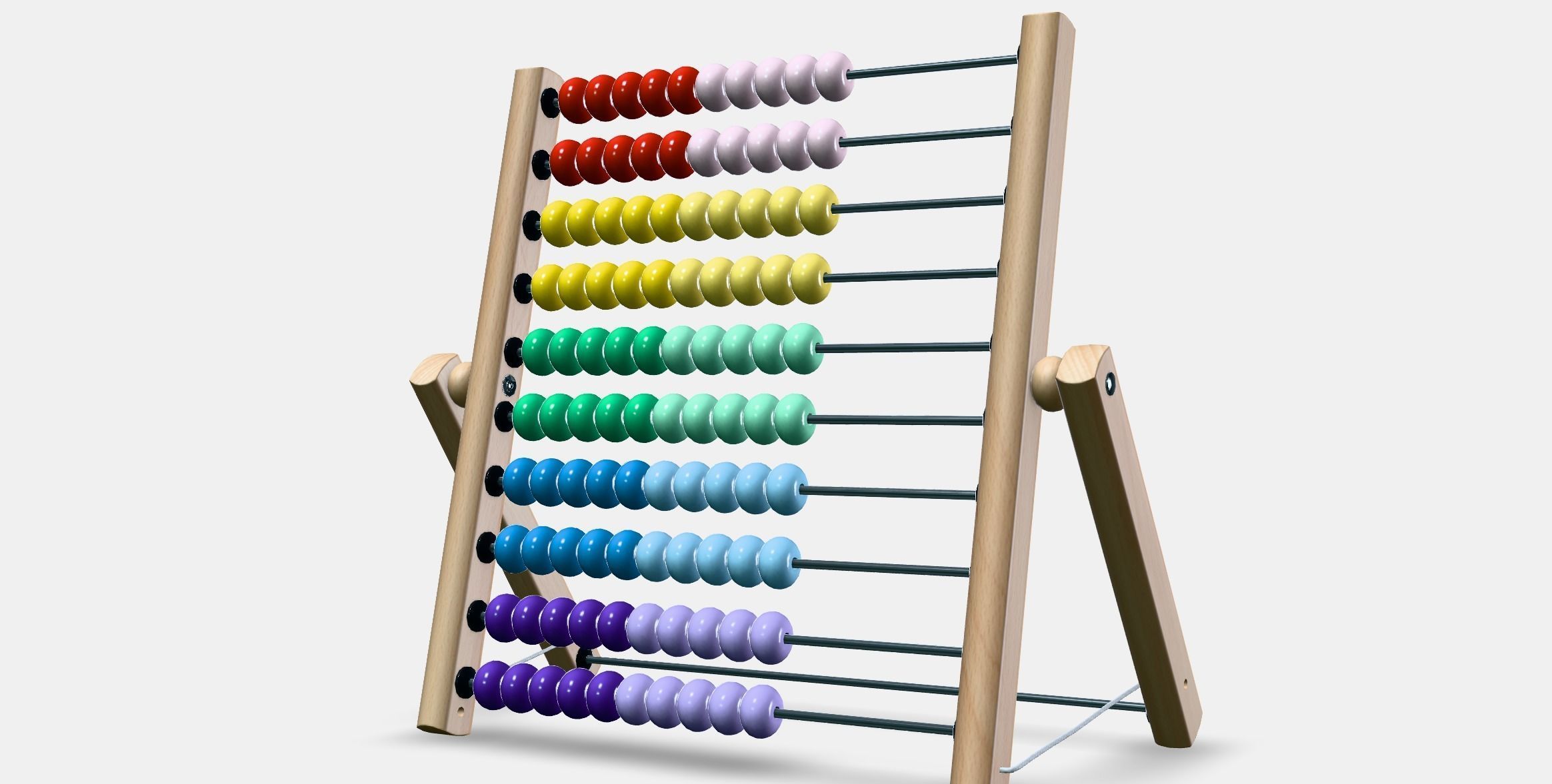 UNDERHALLA Abacus Low-poly 3D model_13