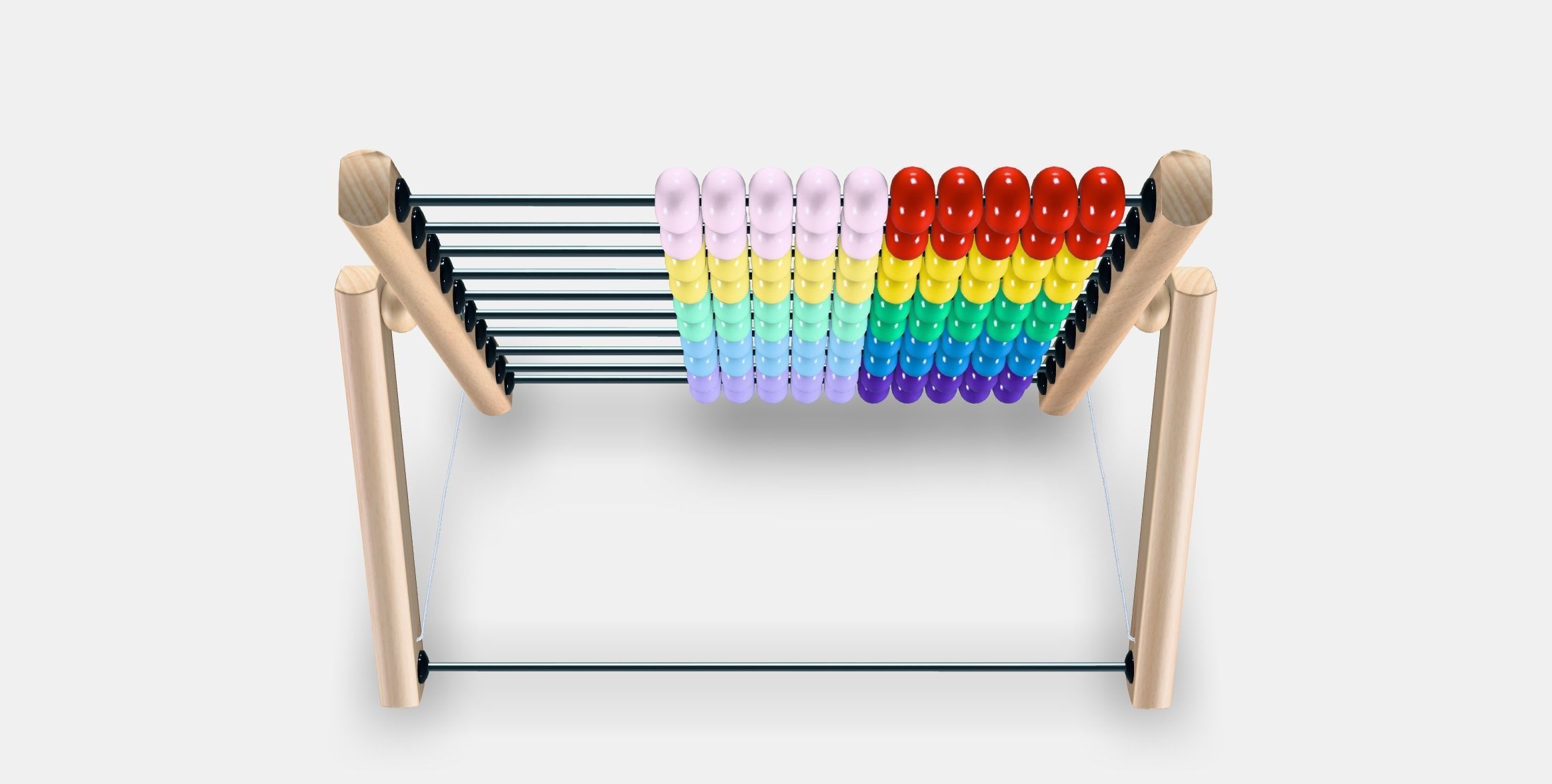 UNDERHALLA Abacus Low-poly 3D model_3