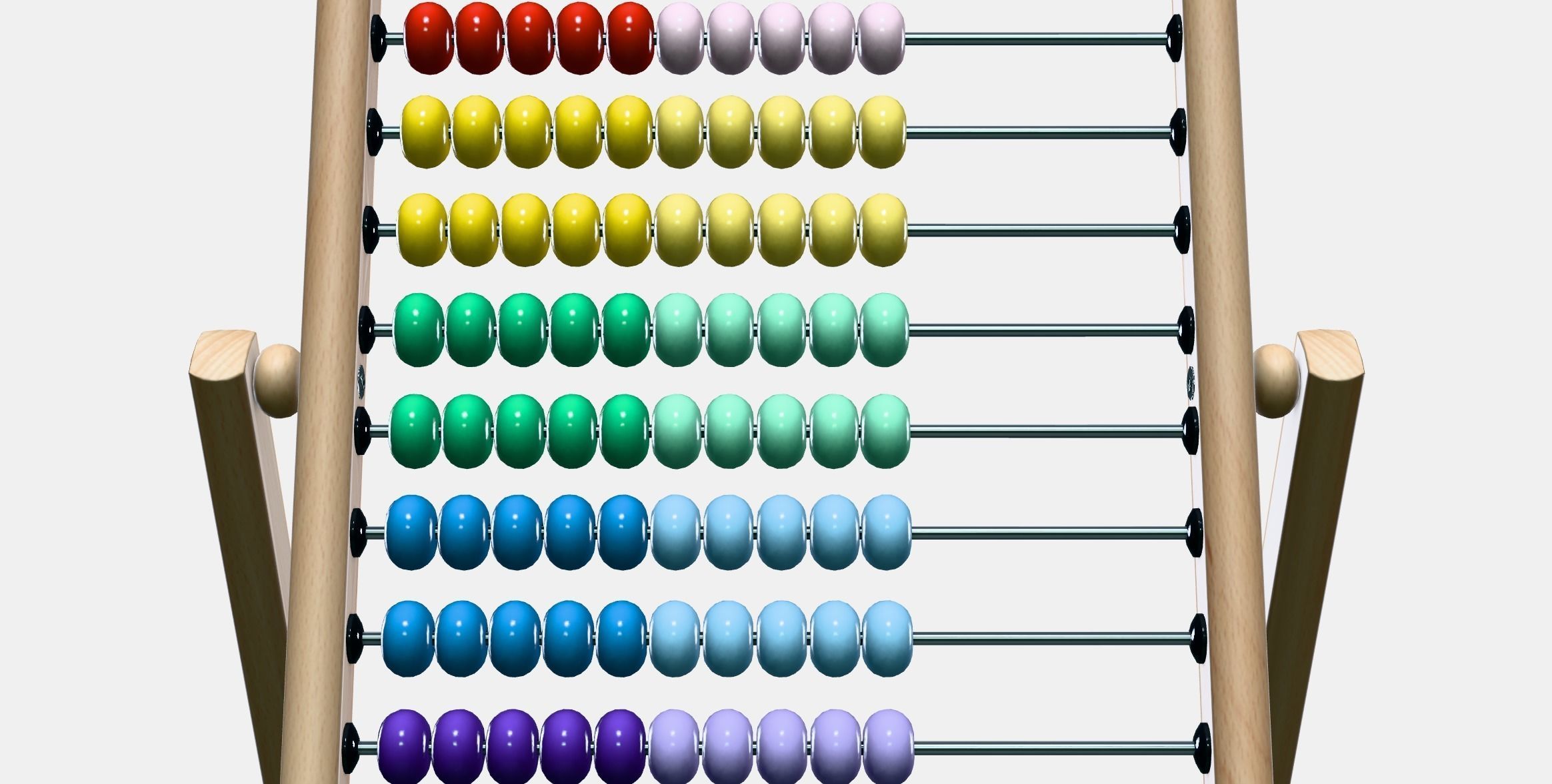 UNDERHALLA Abacus Low-poly 3D model_11