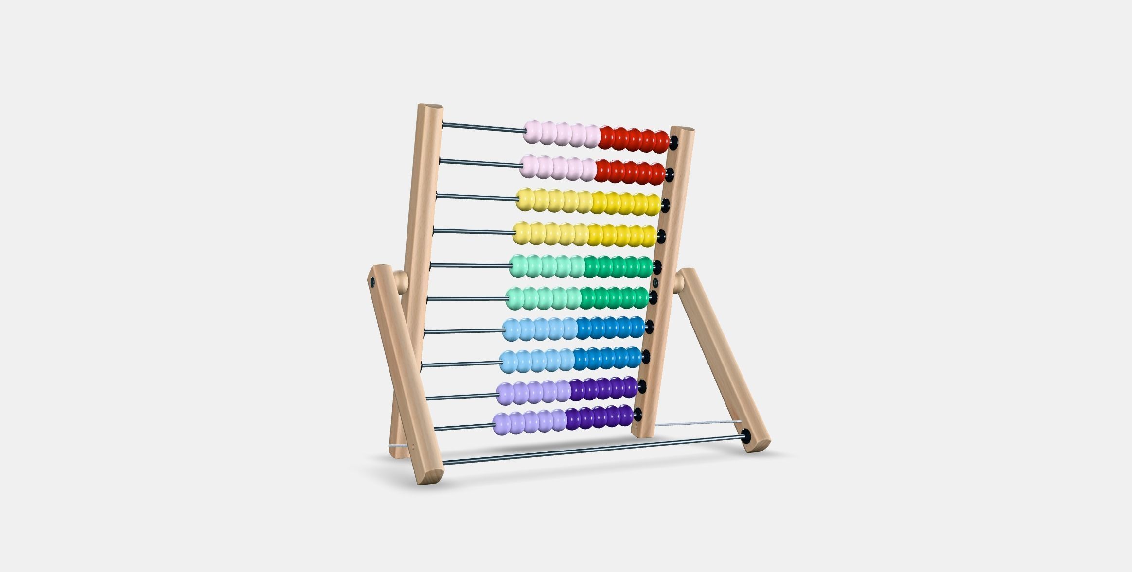 UNDERHALLA Abacus Low-poly 3D model_16