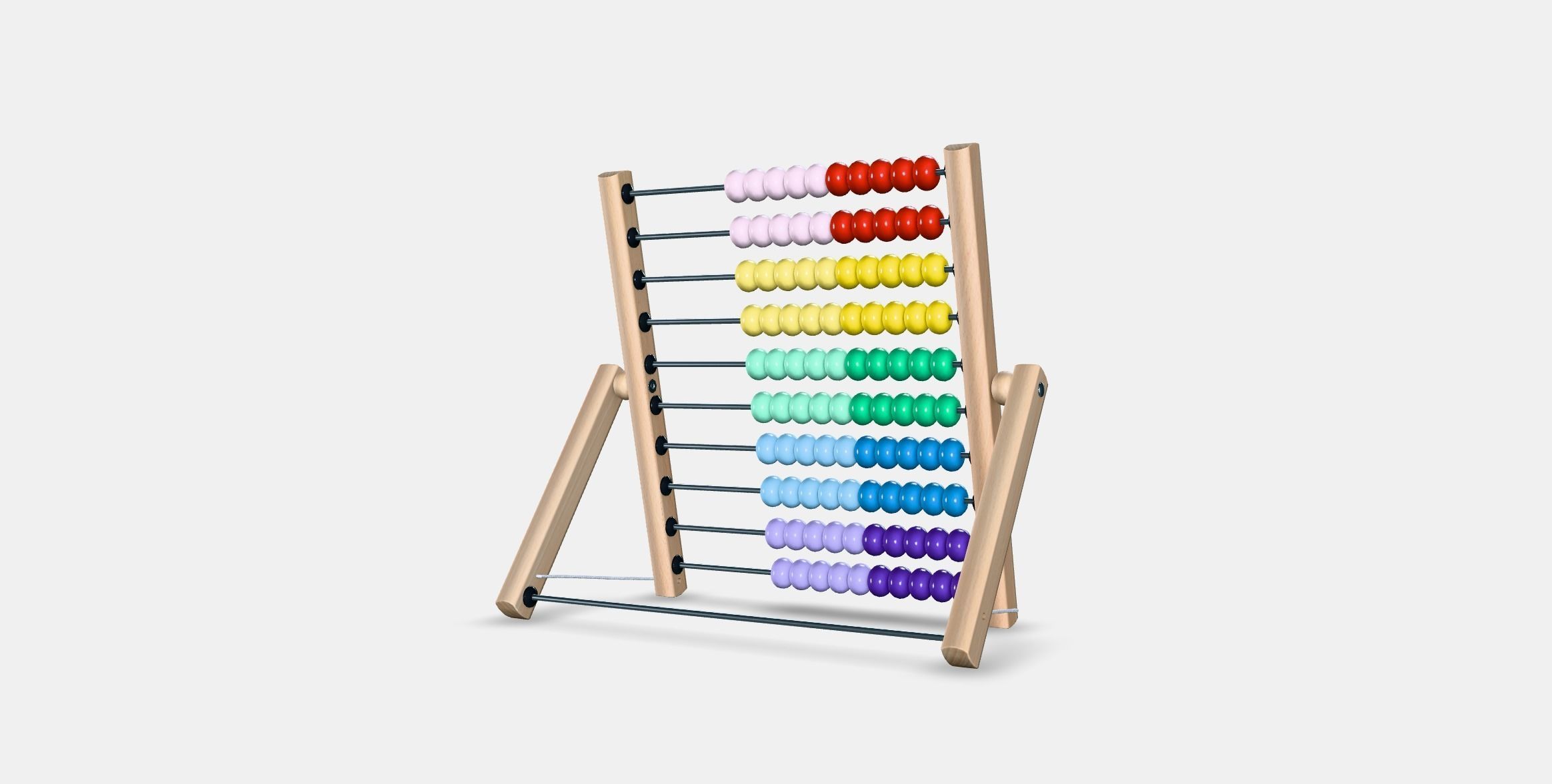 UNDERHALLA Abacus Low-poly 3D model_4