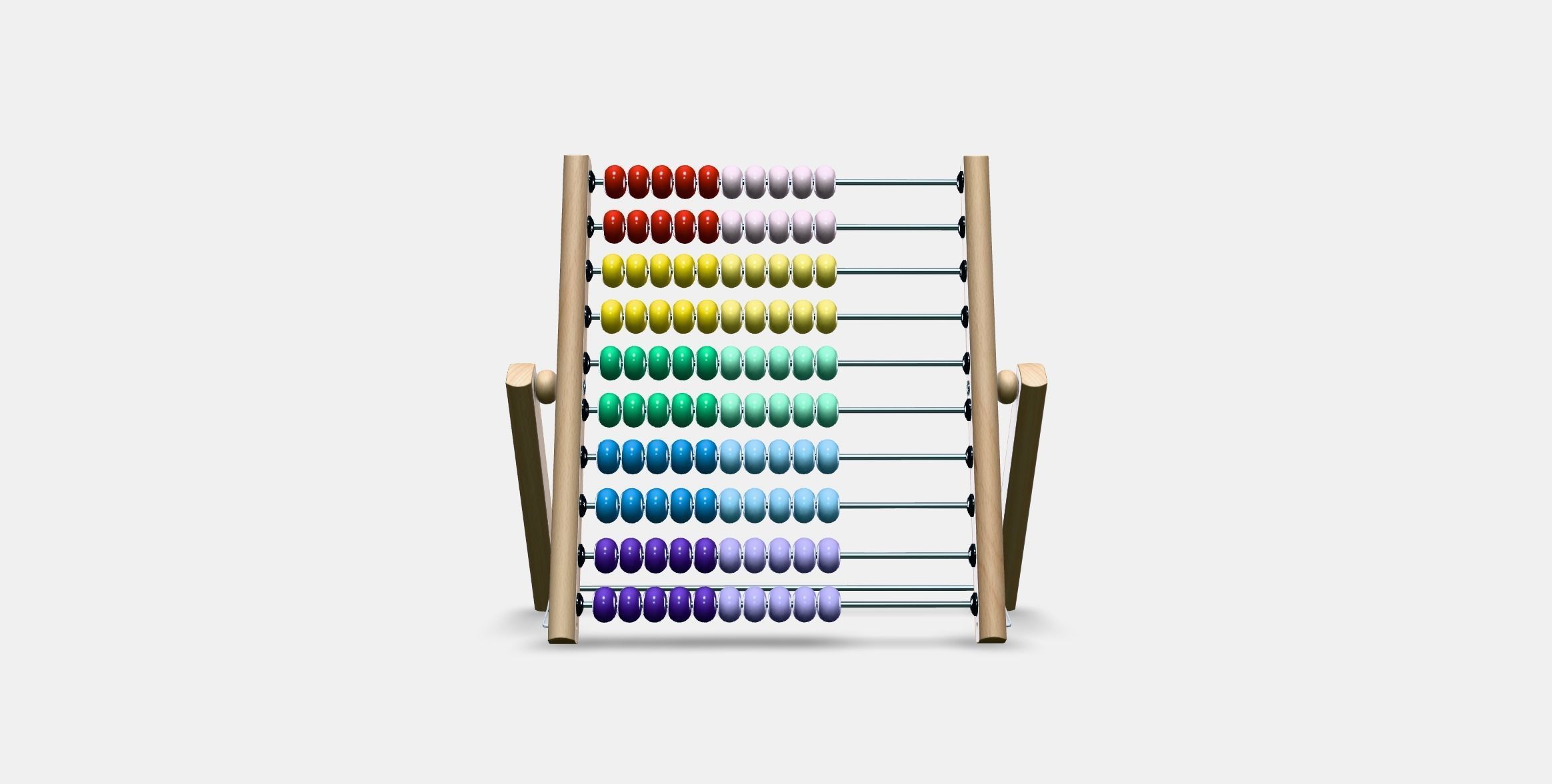 UNDERHALLA Abacus Low-poly 3D model_9