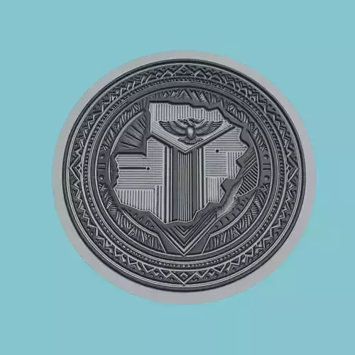 Zambia Map Medallion Wall Art Printer