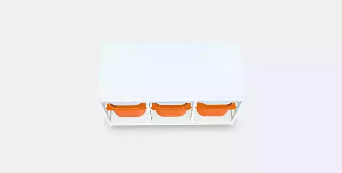 TROFAST Storage combination with boxes 8