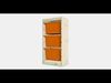 TROFAST Storage combination with boxes 9 Low-poly 3D model_1