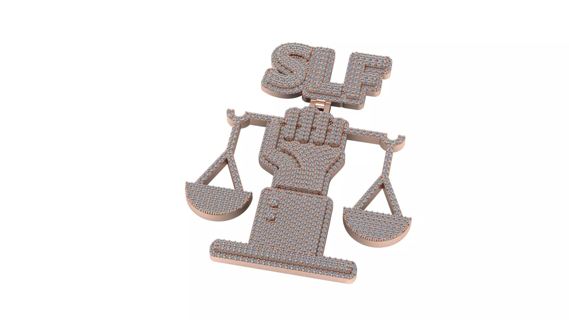 Custom Pendant 3D print model