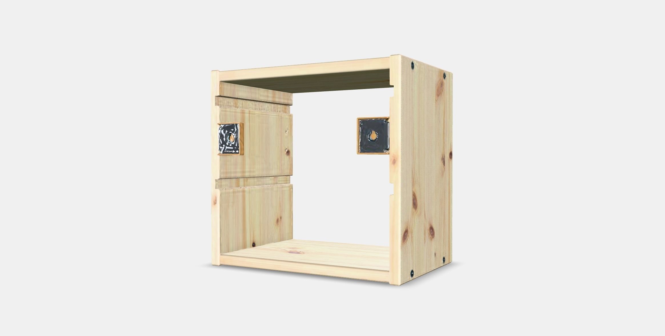 TROFAST Wall storage 2 Low-poly 3D model_4