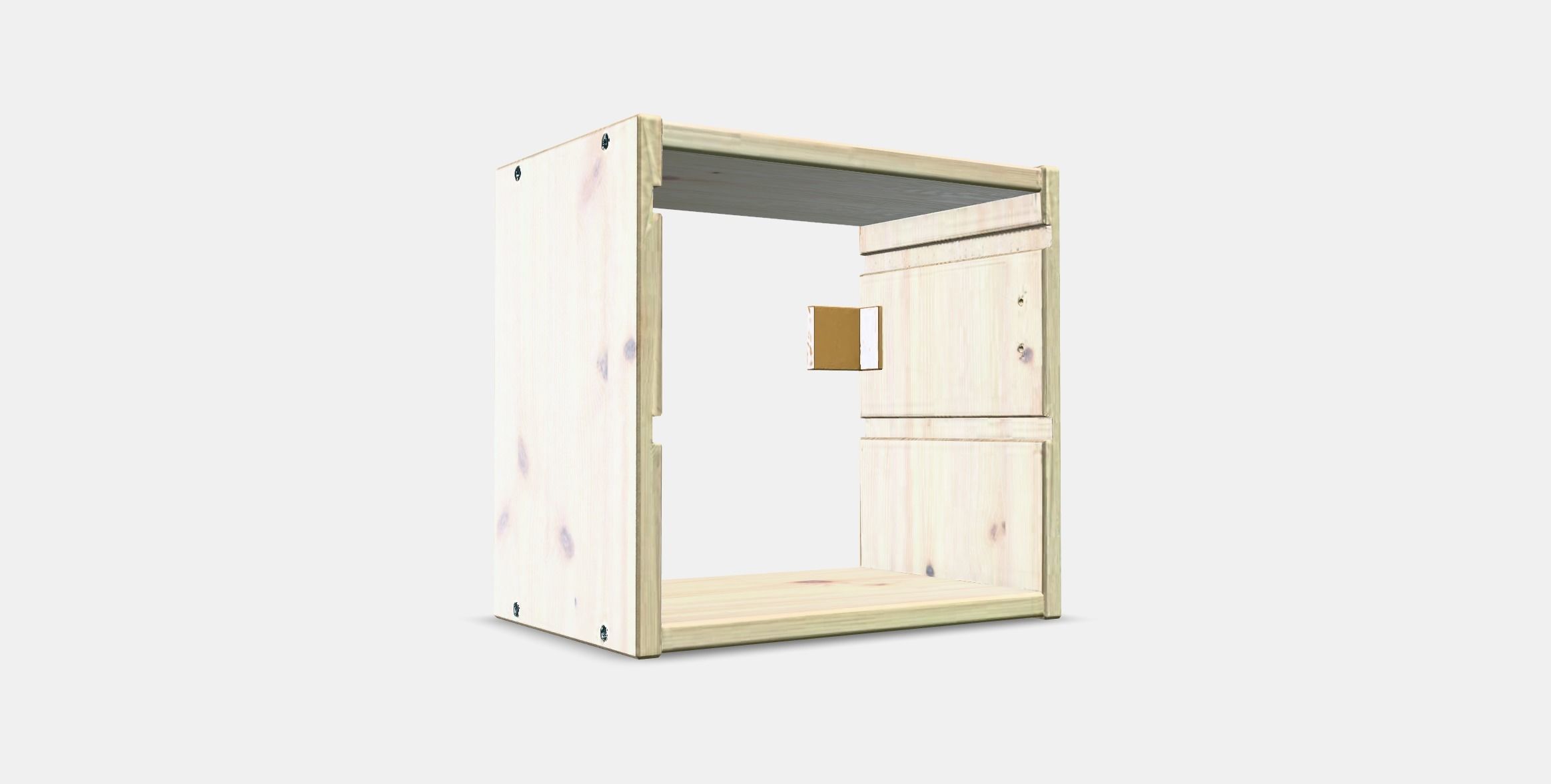 TROFAST Wall storage 2 Low-poly 3D model_3