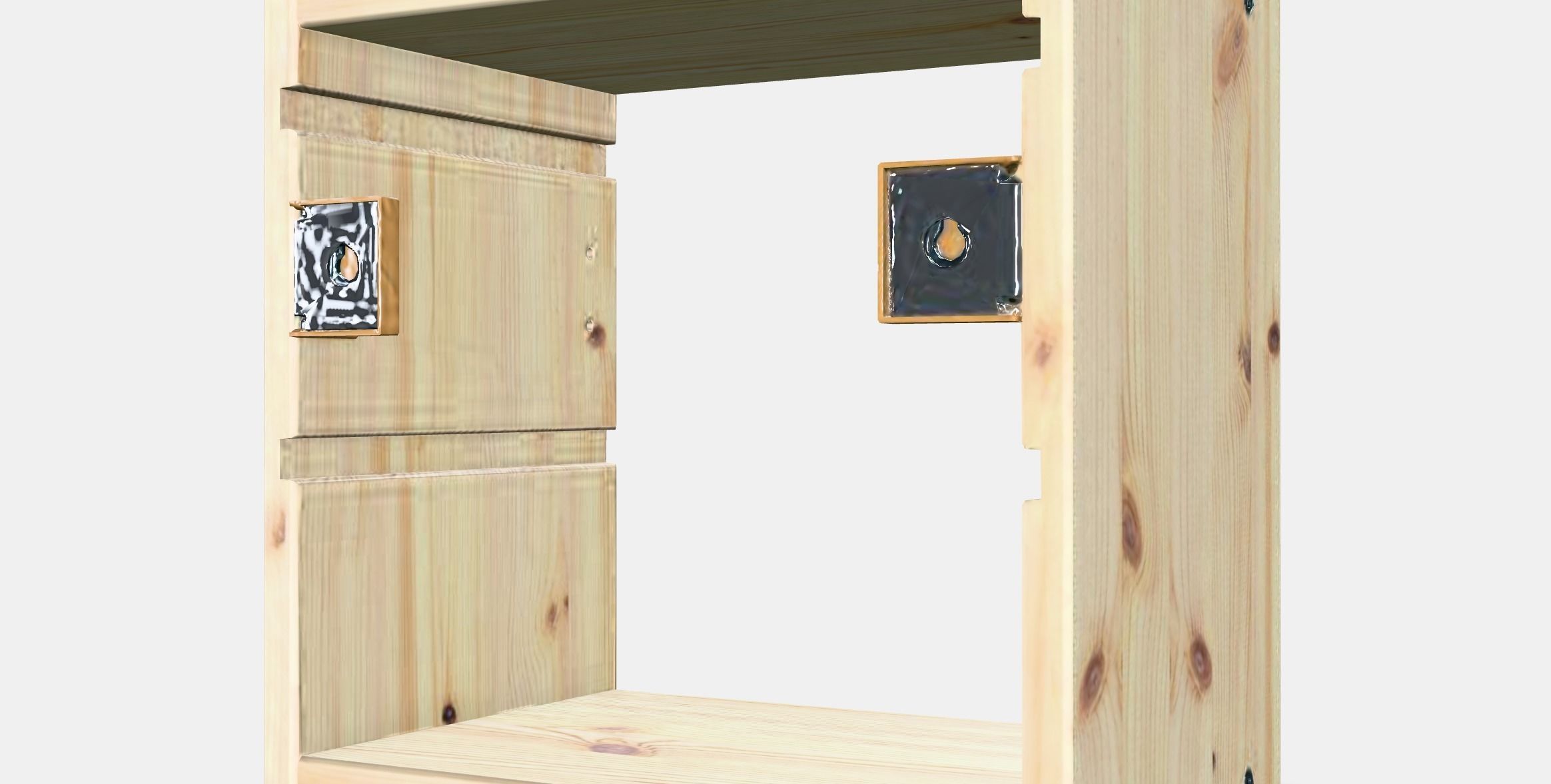 TROFAST Wall storage 2 Low-poly 3D model_5