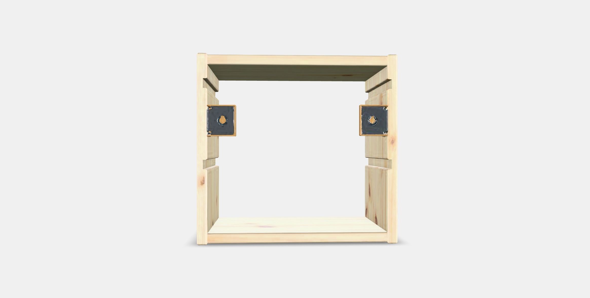 TROFAST Wall storage 2 Low-poly 3D model_13