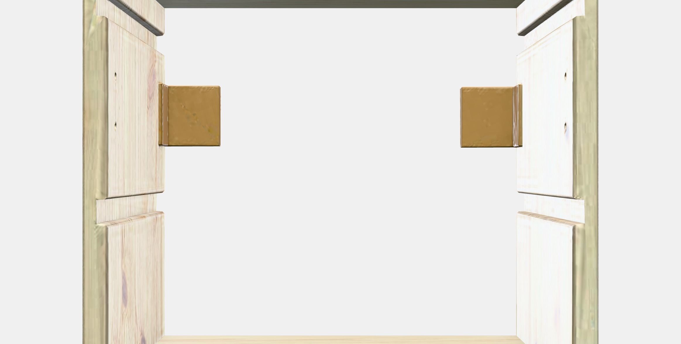 TROFAST Wall storage 2 Low-poly 3D model_16