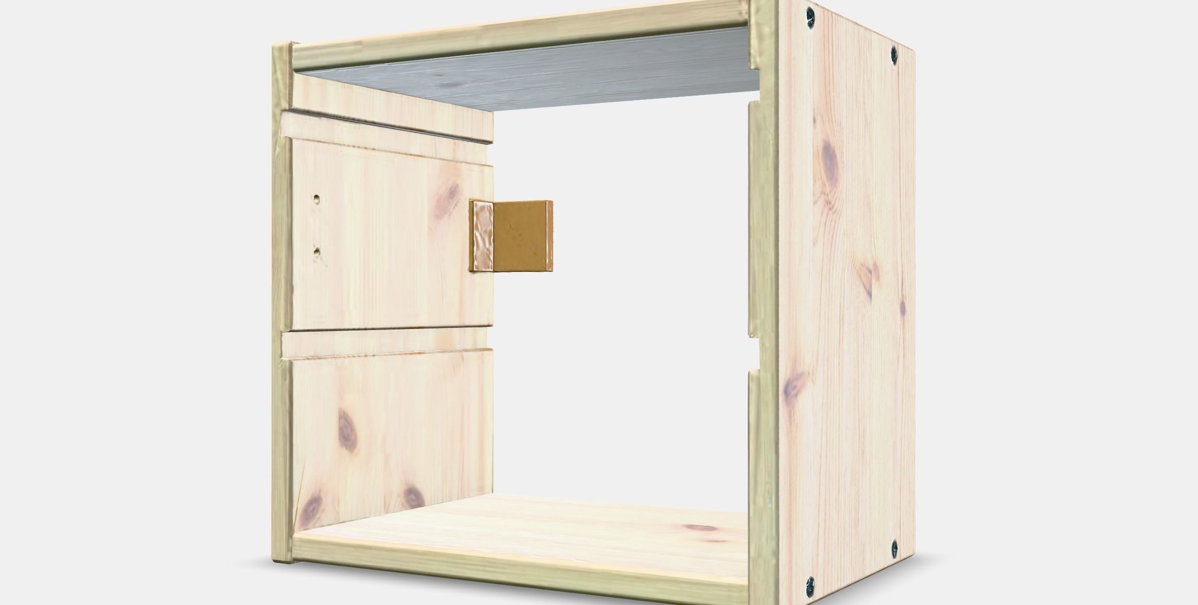 TROFAST Wall storage 2 Low-poly 3D model_12