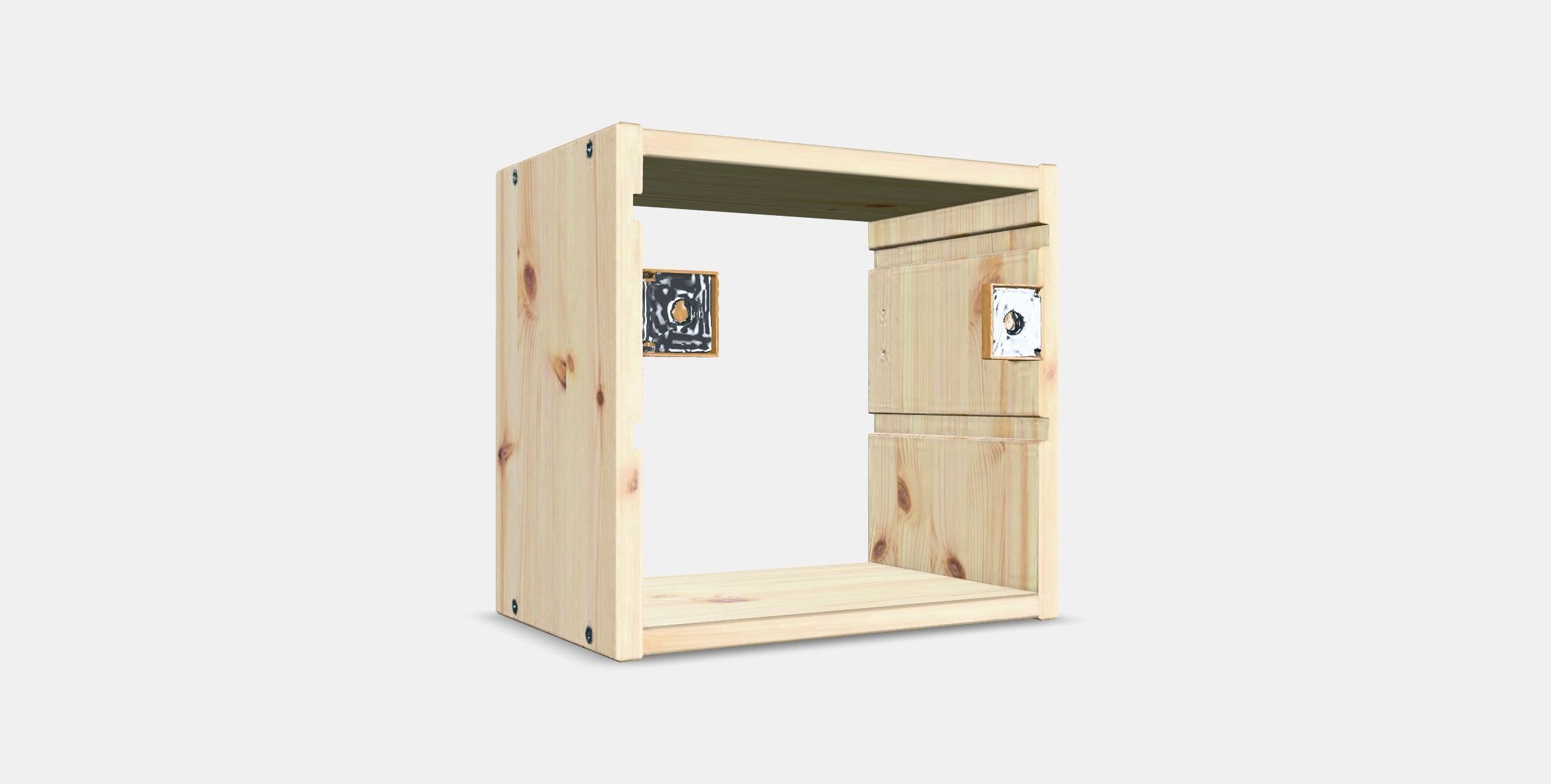 TROFAST Wall storage 2 Low-poly 3D model_15