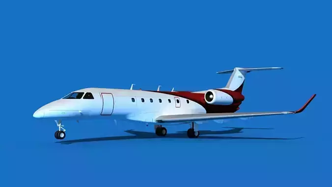 Embraer Legacy 500 V04 3D model