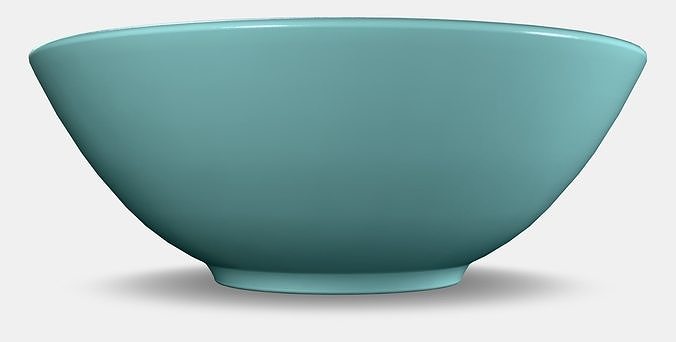FARGKLAR Bowl 9 Low-poly 3D model