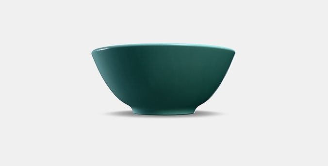 FARGKLAR Bowl 10 Low-poly 3D model
