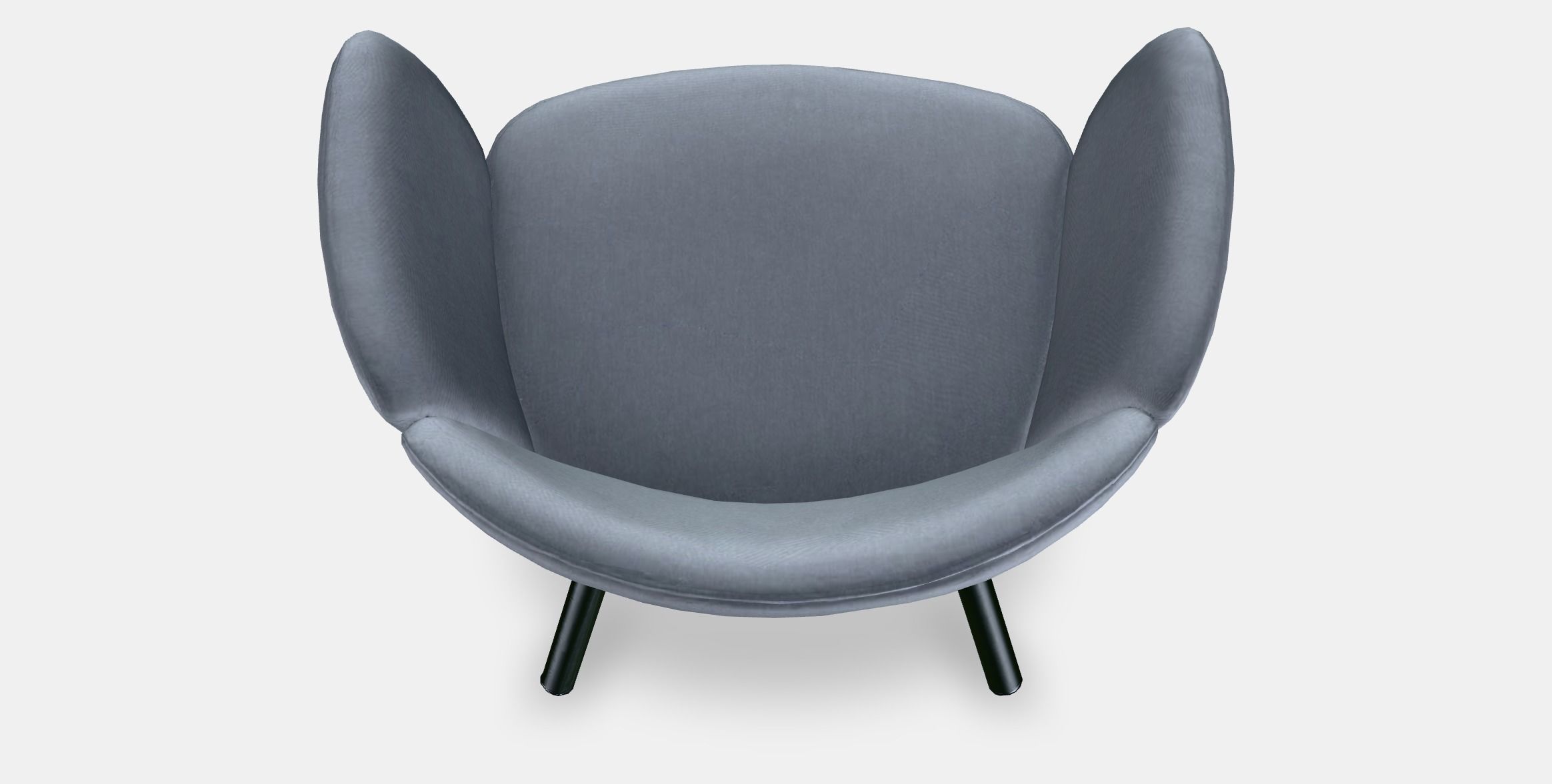 HERRAKRA Armchair 1 Low-poly 3D model_10