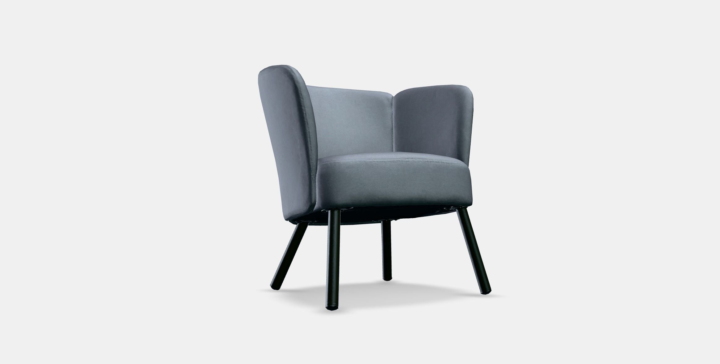 HERRAKRA Armchair 1 Low-poly 3D model_3