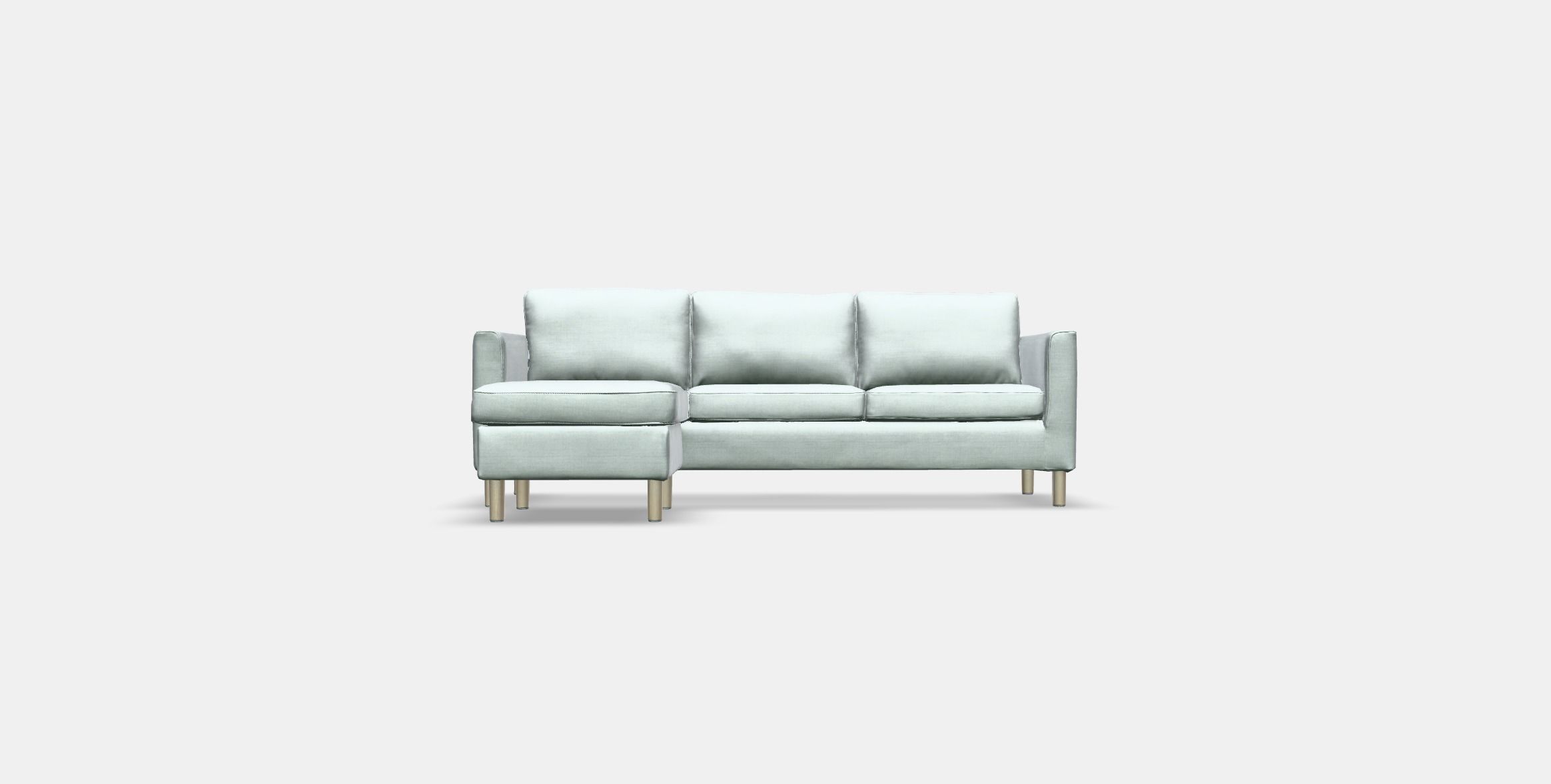 PARUP 3-seat sofa with chaise longue Low-poly 3D model_10